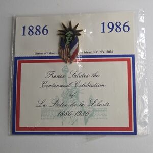Statue of Liberty Centennial Pin